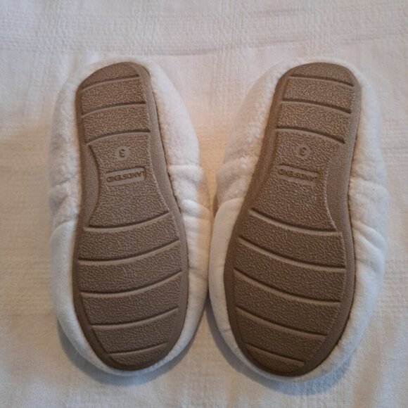 Lands' End girls size 3 Lamb slippers NWT non slip bottoms - Picture 4 of 4